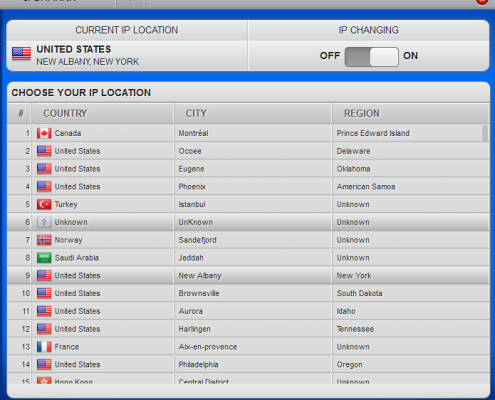 IpSharkk application screenshot